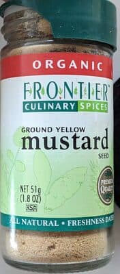 Ground Yellow Mustard Seed
