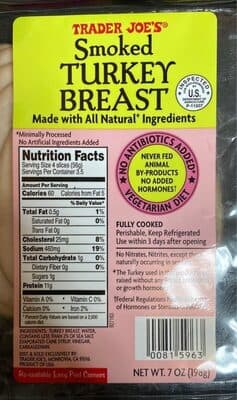 Trader Joe's, Smoked Turkey Breast