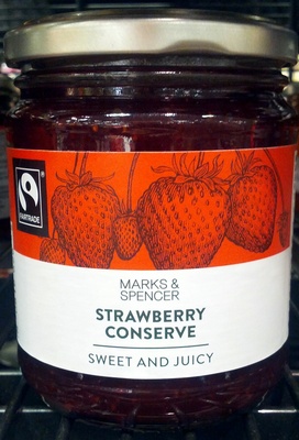 Strawberry conserve