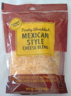 Finely Shredded Mexican Style Cheese Blend