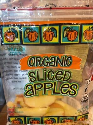 Organic Sliced Apples
