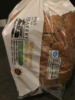 Pain wholemeal with Rye