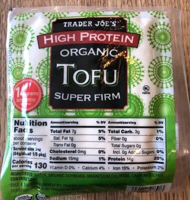 Organic super Firm Tofu