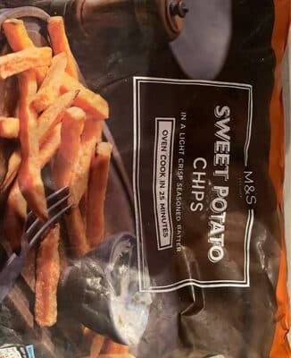 Sweet potato chips