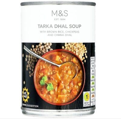 Tarka dhal soup