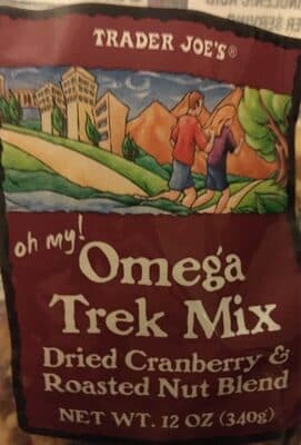Omega trek mix dried cranberry