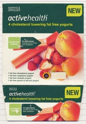 Cholesterol Lowering Fat Free Yogurts