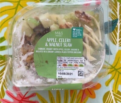 Apple, Celery and Walnut Slaw