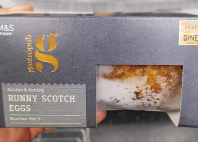 Runny scotch eggs