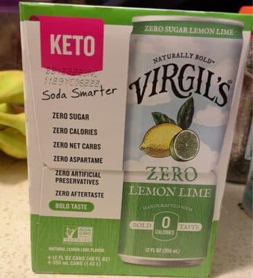 Virgil's Zero Keto Soda