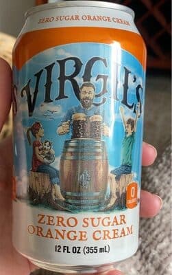 Orange cream soda