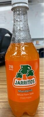 Jarritos Natural Flavor Mandarin Soda