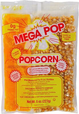Mega Pop Corn Oil Salt Kit