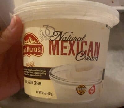 Crema mexicana