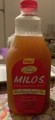 Milos raspberry tea