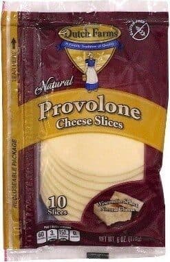 Provolone Cheese Slices