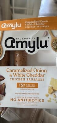 Caramelized Onion & White Cheddar Chicken Sausages