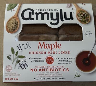 Maple Chicken Mini Links