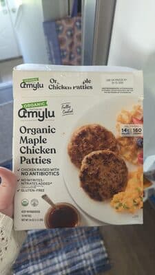 Organic Maple Chicken Patties