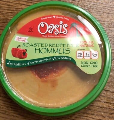 Roasted Red Pepper Hummus