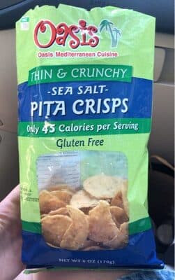 Thin & Crunchy Sea Salt Pita Crisps