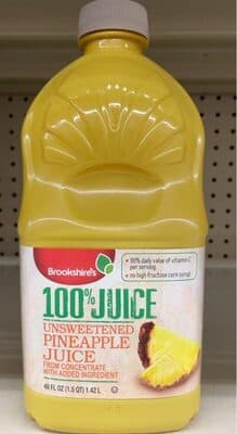 Unsweetened Pineapple Juice