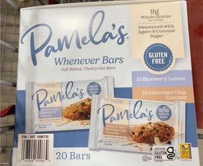 Blueberry Lemon whenever bar