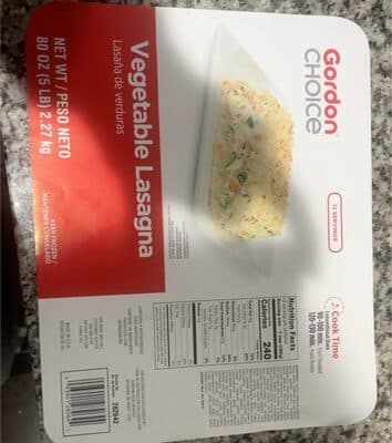 Vegetable Lasagna