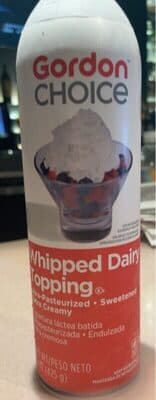 Whipped Dairy Topping