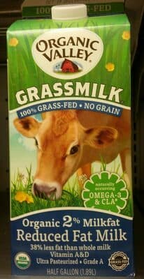 2% Organic Reduced Fat Milk