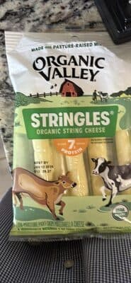 Stringles Organic String Cheese