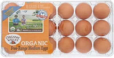 Free-range medium eggs