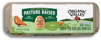 Organic Valley Pasture Raised Eggs