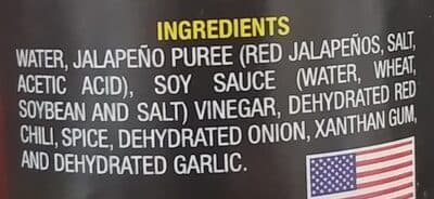 Mystery hot sauce