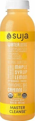 Organic Water Maple Syrup Lemon Fruit Juice Drink