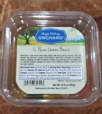 Flavor Gummi Bears
