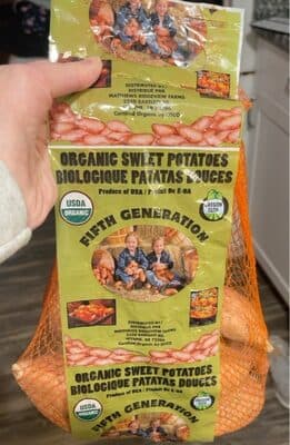 Organic Sweet Potatoes