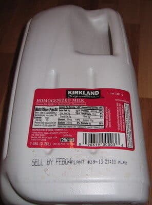 Homogenized Milk Vitamin D