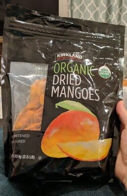 Organic Dried Mangoes