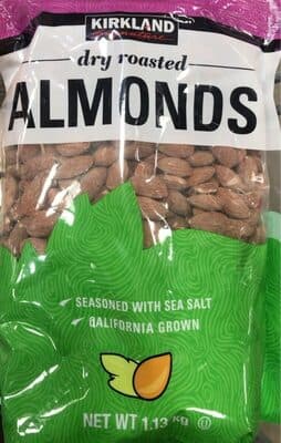 Dry Roasted Almonds