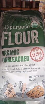 White sandwich bread flour