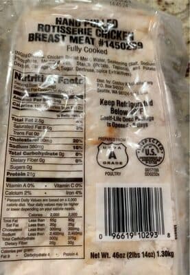 Chicken roasted