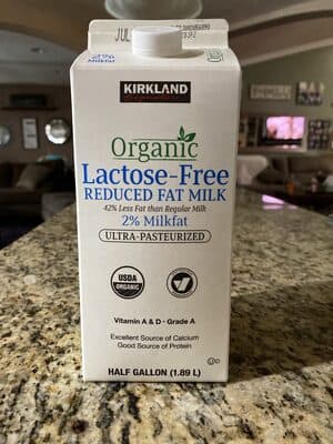 LACTOSE FREE 2% REDUCED FAT MILK