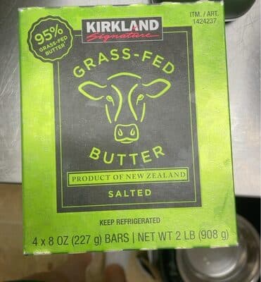 Grass Fed Butter Product Of New Zealand