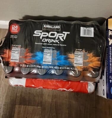 Kirkland Sport drinks