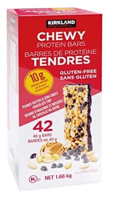 Chewy Protein Bars Peanut Butter & Semisweet Chocolate Chip