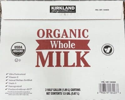 Organic Whole Milk