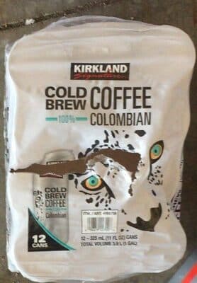 100% Colombian Cold Brew Coffee