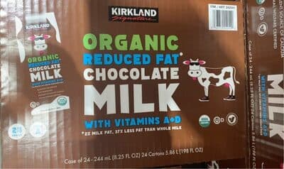 Organic Reduced Fat Chocolate Milk