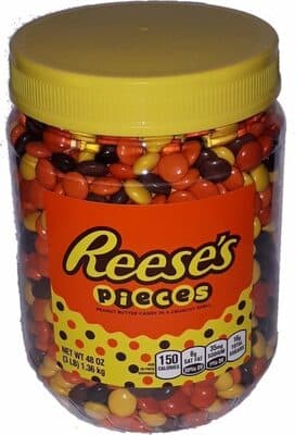 Peanut Butter Candy in a Crunchy Shell Pieces